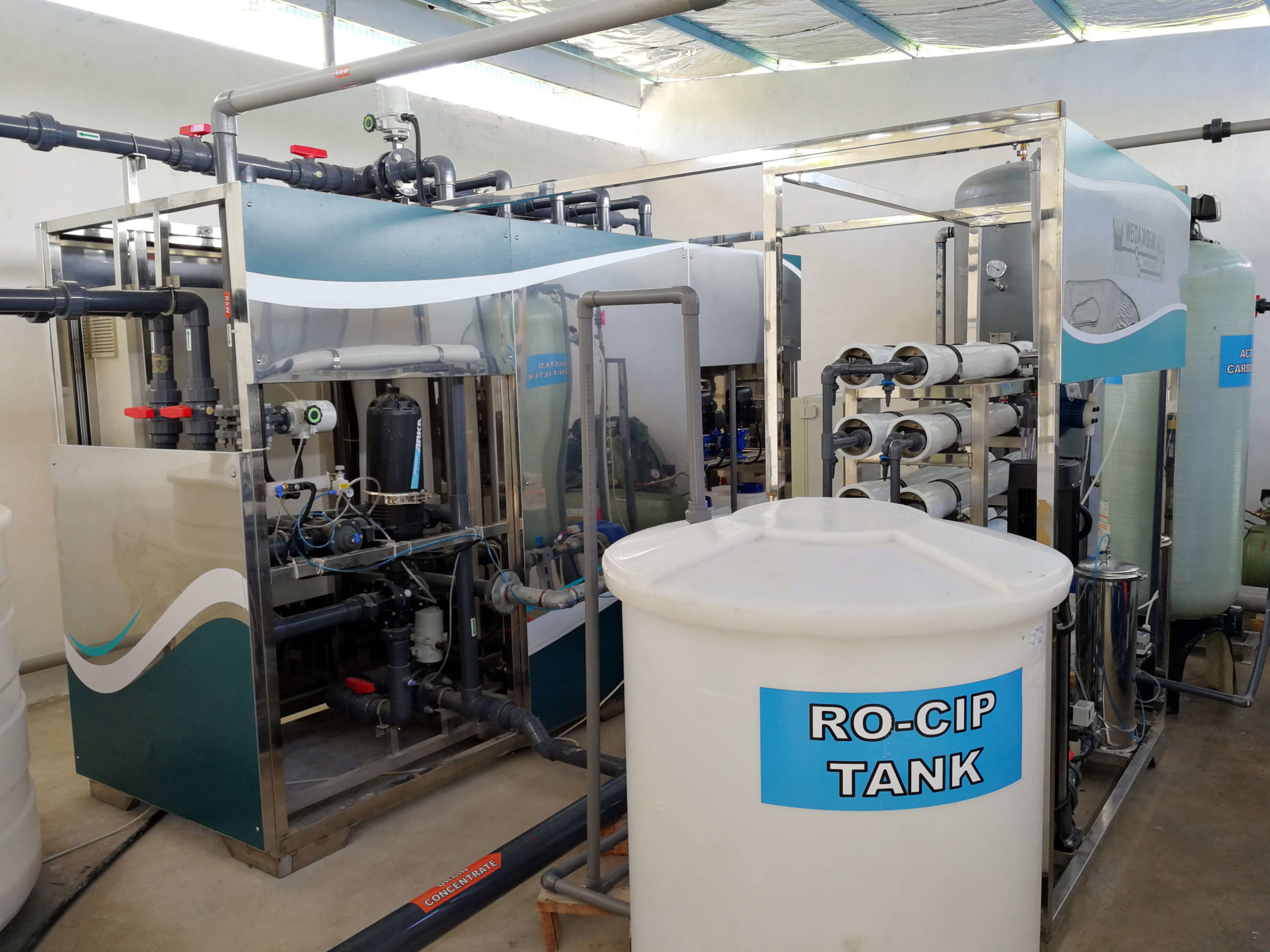 Design and construction of small packaged water treatment at Kpg Penasu, Sarawak