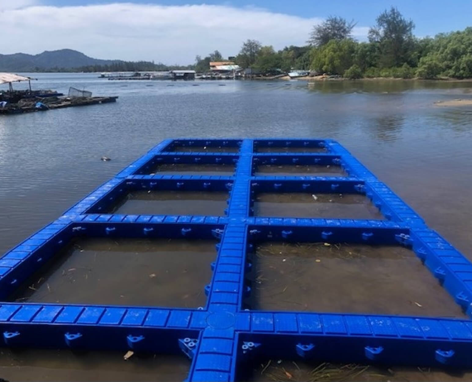 Weidacage III 5 x2 System at Kg Trayong Ko Nelayan, Sabah